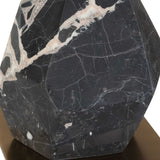 Rowland Panda Marble Buffet Lamp Black / Brass - Black / Gold by Uttermost - View 7