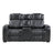 Apex Power Reclining Loveseat with Massage, Heat, LED and Console - Leather | Homelegance - sold by Home Elegance USA