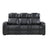 Apex Power Reclining Sofa with Massage, Heat, and LED Lights - Leather | Homelegance - sold by Home Elegance USA
