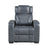 Apex Power Reclining Chair with Massage, Heat, LED Lights - Leather | Homelegance - sold by Home Elegance USA