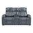 Apex Power Reclining Loveseat with Massage, Heat, LED and Console - Leather | Homelegance - sold by Home Elegance USA