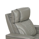 Apex Power Reclining Sofa with Massage, Heat, and LED Lights | Homelegance