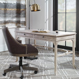 Bridgely Aged Writing Desk - Beige by Uttermost - View 2