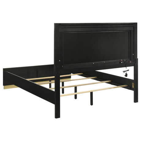 Sophia Black 5-piece Queen Bedroom Set - sold by Home Elegance USA
