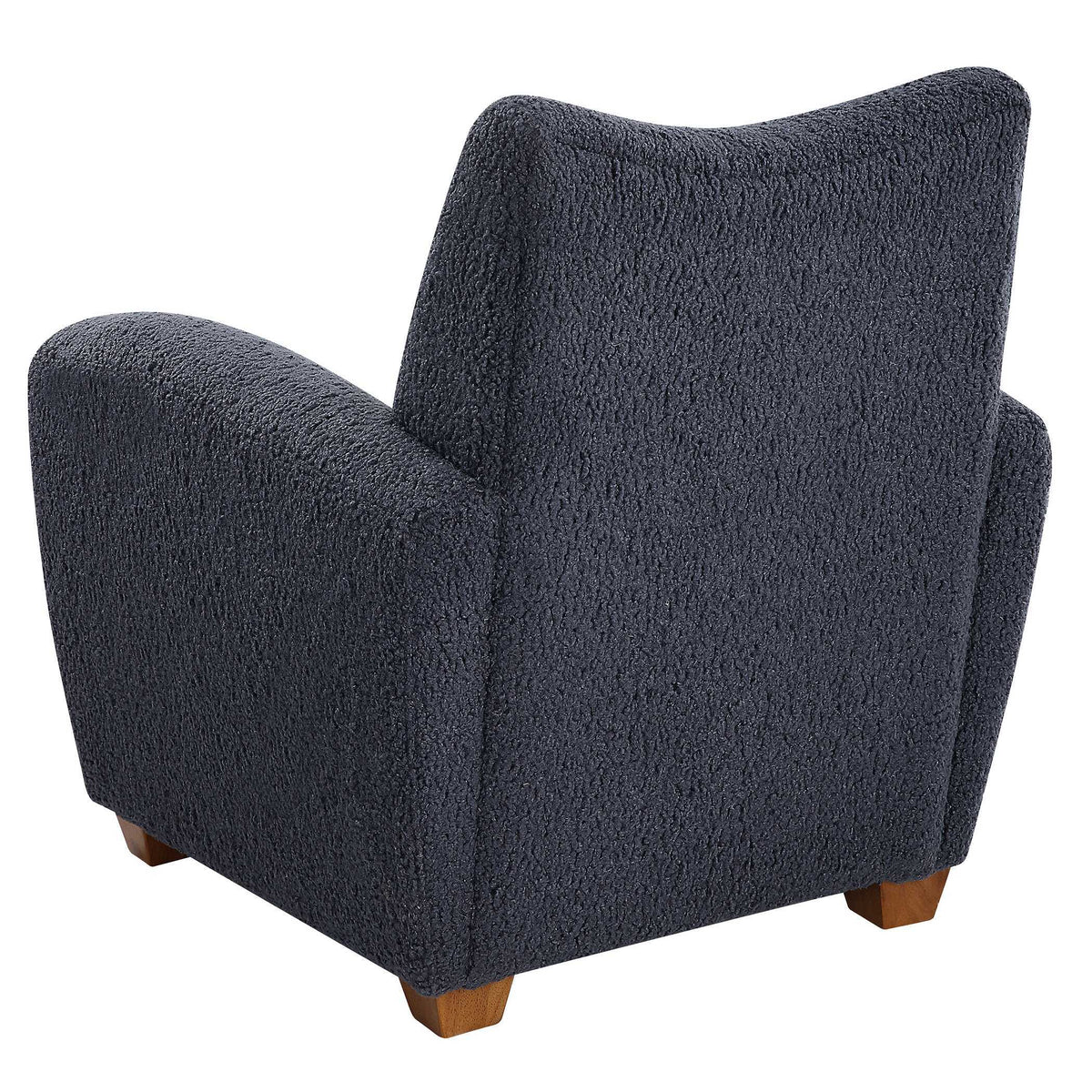 Teddy Slate Accent Chair - Dark Gray by Uttermost - View 9