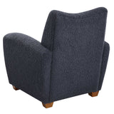 Teddy Slate Accent Chair - Dark Gray by Uttermost - View 9