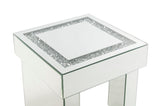 Acme - Noralie End Table 84702 Mirrored & Faux Diamonds