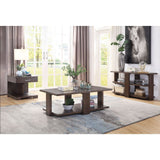 Acme - Niamey Coffee Table 84850 Walnut Finish