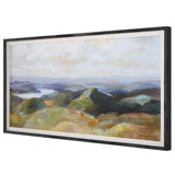 Above The Lakes Framed Landscape Print - Gray by Uttermost - View 4