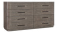 Modern Mood Dresser - Dark Brown / Dark Gray by Hooker Furniture - View 1