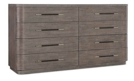 Modern Mood Dresser - Dark Brown / Dark Gray by Hooker Furniture - View 1