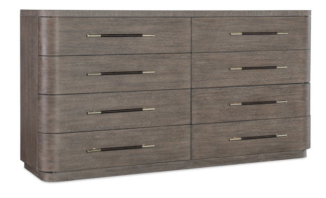 Modern Mood Dresser - Dark Brown / Dark Gray by Hooker Furniture - View 1