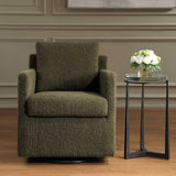Tisdell Swivel/Glider Kale - Dark Green by Uttermost - View 2