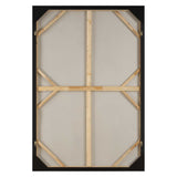 Western Hemisphere Hand Painted Canvas Black / Brown / Gray / Orange - Light Brown / Black by Uttermost - View 6