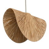 Bend 1 Light Raffia Pendant - Light Brown by Uttermost - View 5