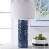 Ciji Table Lamp - Blue / White by Uttermost - View 4