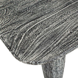Fade To Black Wood Bench - Black / White by Uttermost - View 7