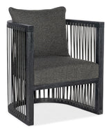 Wilde Club Chair - Dark Gray by Hooker Furniture - View 1