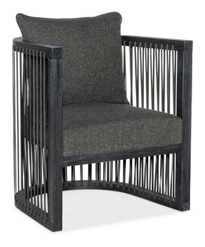 Wilde Club Chair - Dark Gray by Hooker Furniture - View 1