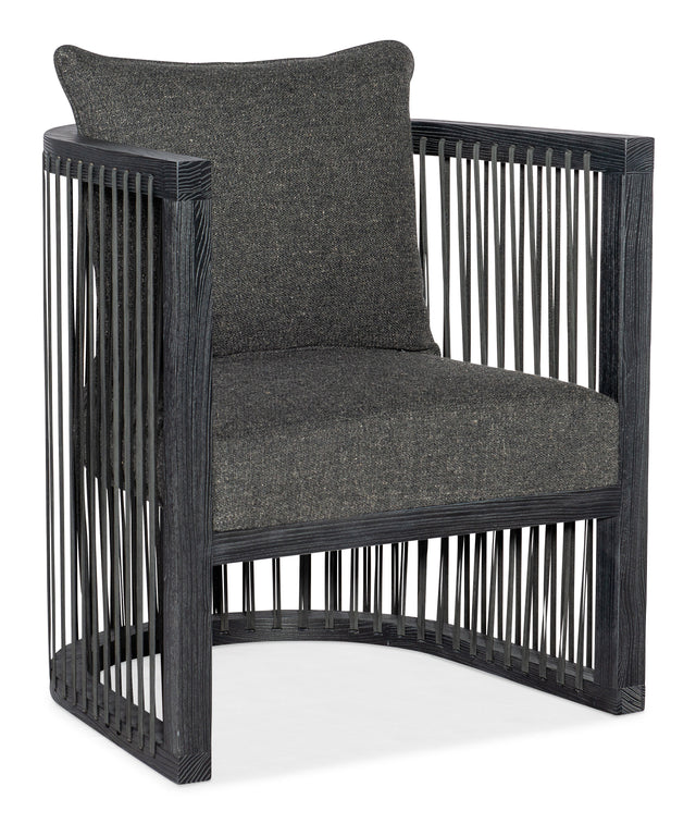 Wilde Club Chair - Dark Gray by Hooker Furniture - View 1