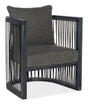 Wilde Club Chair - Dark Gray by Hooker Furniture - View 1