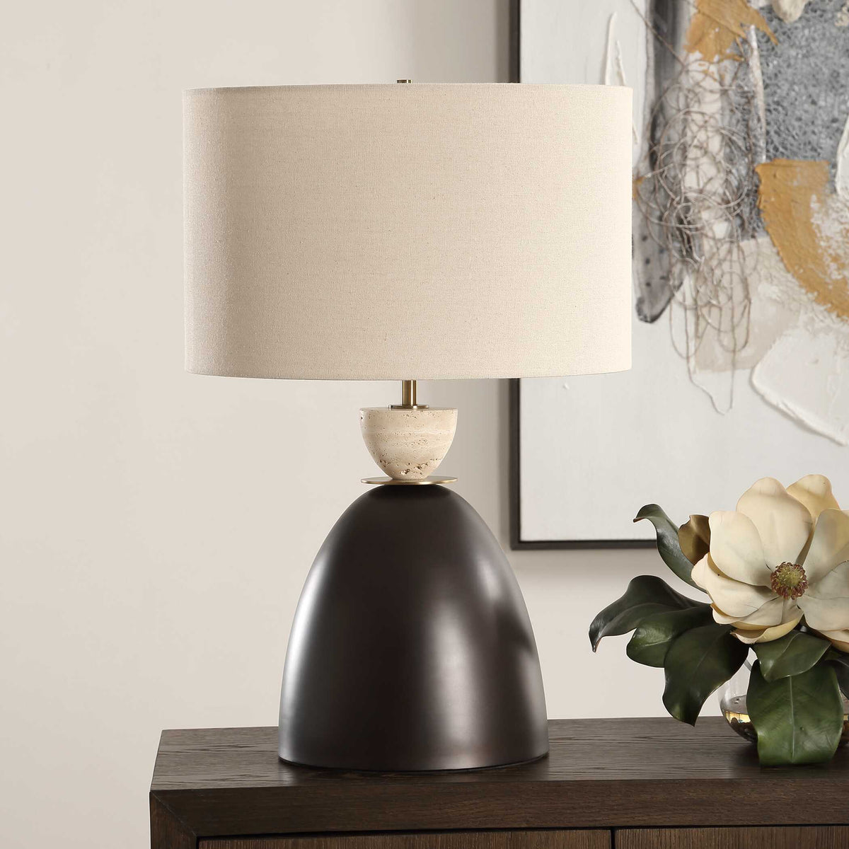 Procida Table Lamp - Bronze by Uttermost - View 3