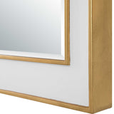 Crisanta Gloss White Arch Mirror by Uttermost - View 5