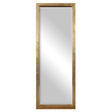 Edmonton Leaner Mirror - Gold by Uttermost - View 1