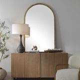 Vestry Arch Mirror Antique Brass - Gold by Uttermost - View 2