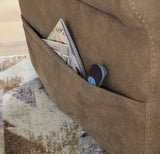 Power Lift Recliner Lorreze - Driftwood Leather | Ashley