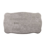 Ariadne Coffee Table 85345 Marble Top & Platinum Finish | Acme - 85345 - Home Elegance USA - 3