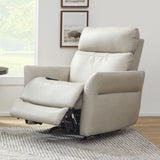 Artemis Power Rocking Recliner With Power Headrest, Lumbar, Heat & Massage - Dove | Flexsteel