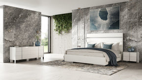 Cartier Modern White Vegan Leather Bedroom Set – VIG Furniture - sold by Home Elegance USA
