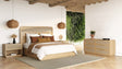 Gavin Modern Natural Ash & Rattan 4-Piece Bedroom Set – VIG Furniture - sold by Home Elegance USA