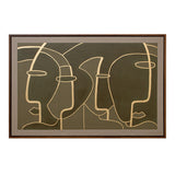 Foul - Modern 71" x 47" Painting - View Image 1