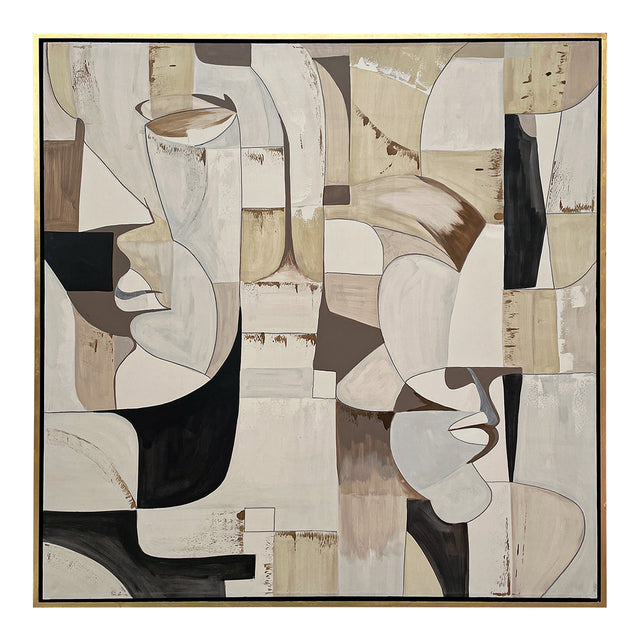 Links - Modern 71" x 71" Painting - View Image 1