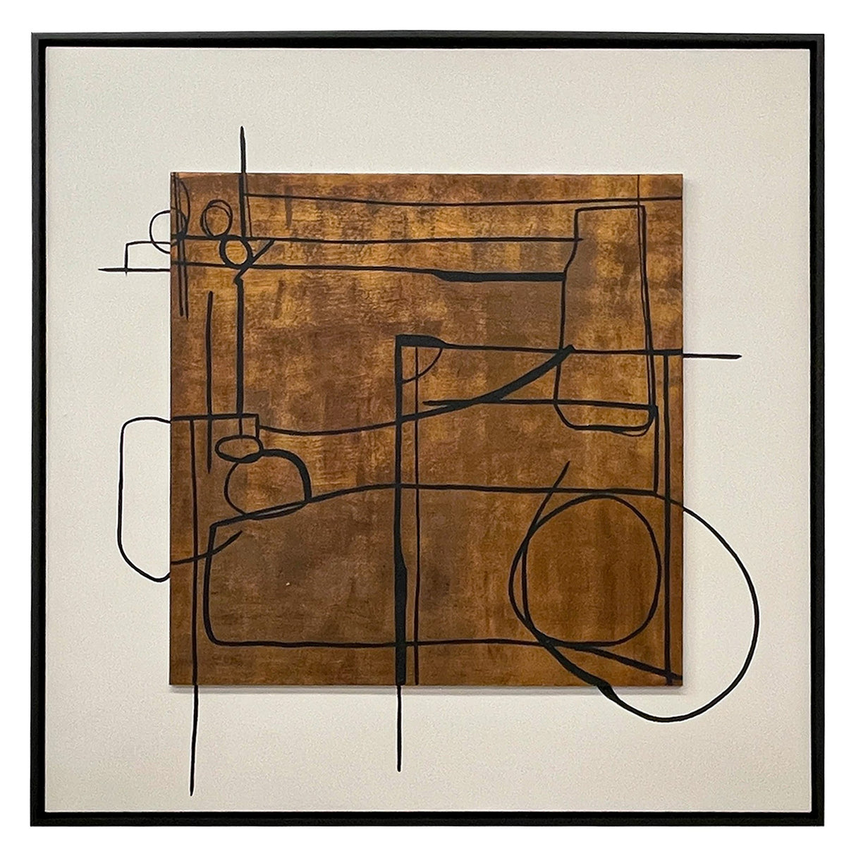 Nervo - Modern 71" x 71" Painting - View Image 1