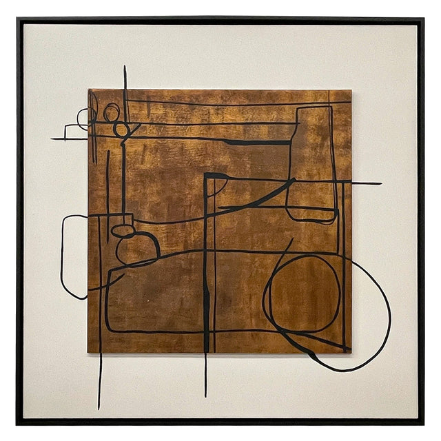 Nervo - Modern 71" x 71" Painting - View Image 1