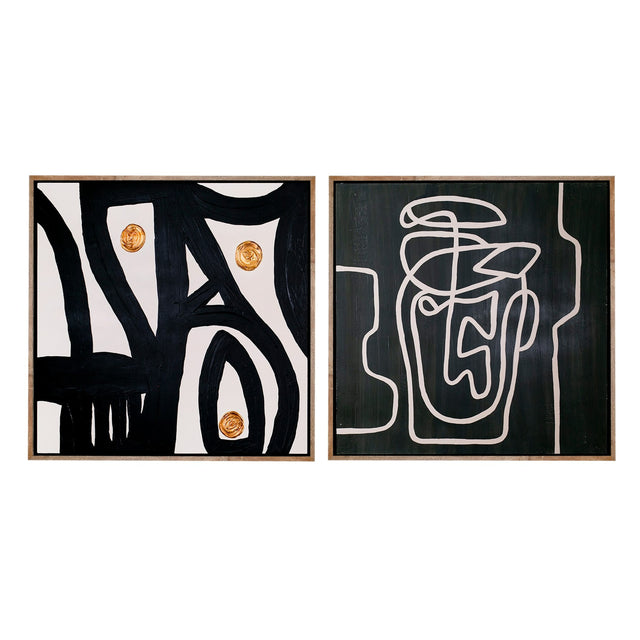Burste - Modern Painting Set of 2 - View Image 1
