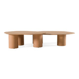 Seymour - Modern White Oak Coffee Table Set - View Image 1