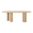 Summit - Modern 87" Natural Ash Dining Table - View Image 1