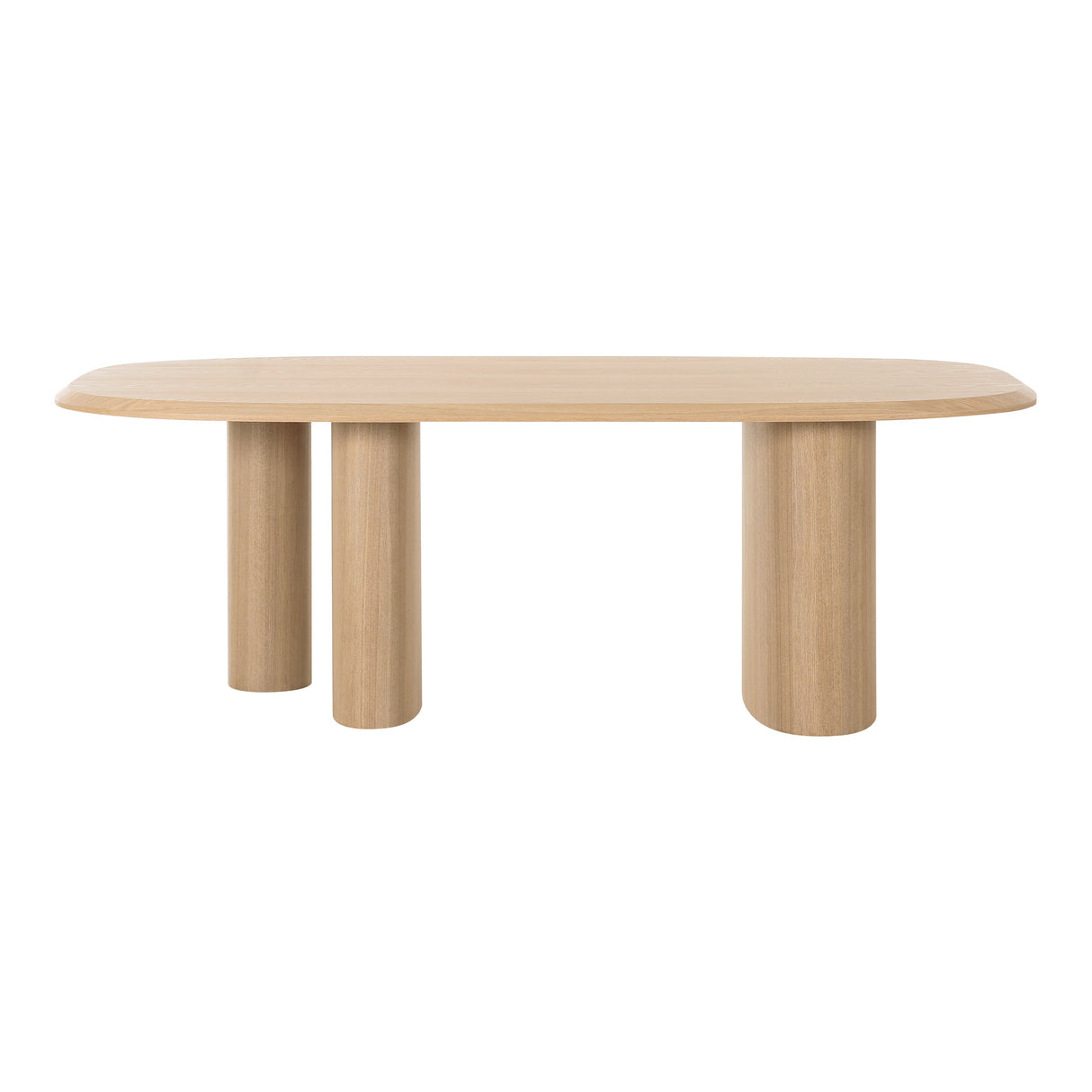 Summit - Modern 87" Natural Ash Dining Table - View Image 1