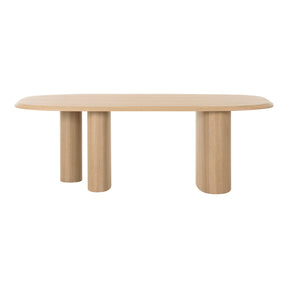 Summit - Modern 87" Natural Ash Dining Table - View Image 1