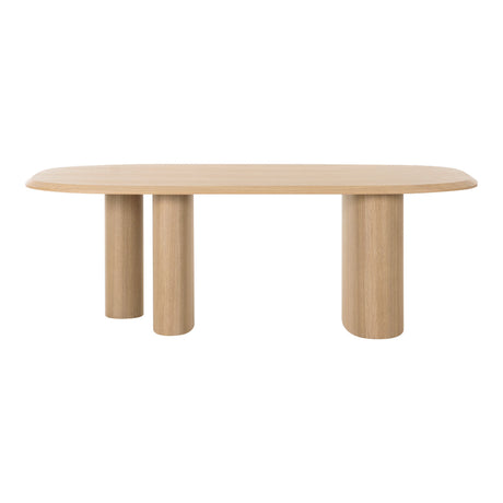 Summit - Modern 87" Natural Ash Dining Table - View Image 1