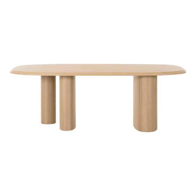 Summit - Modern 87" Natural Ash Dining Table - View Image 1