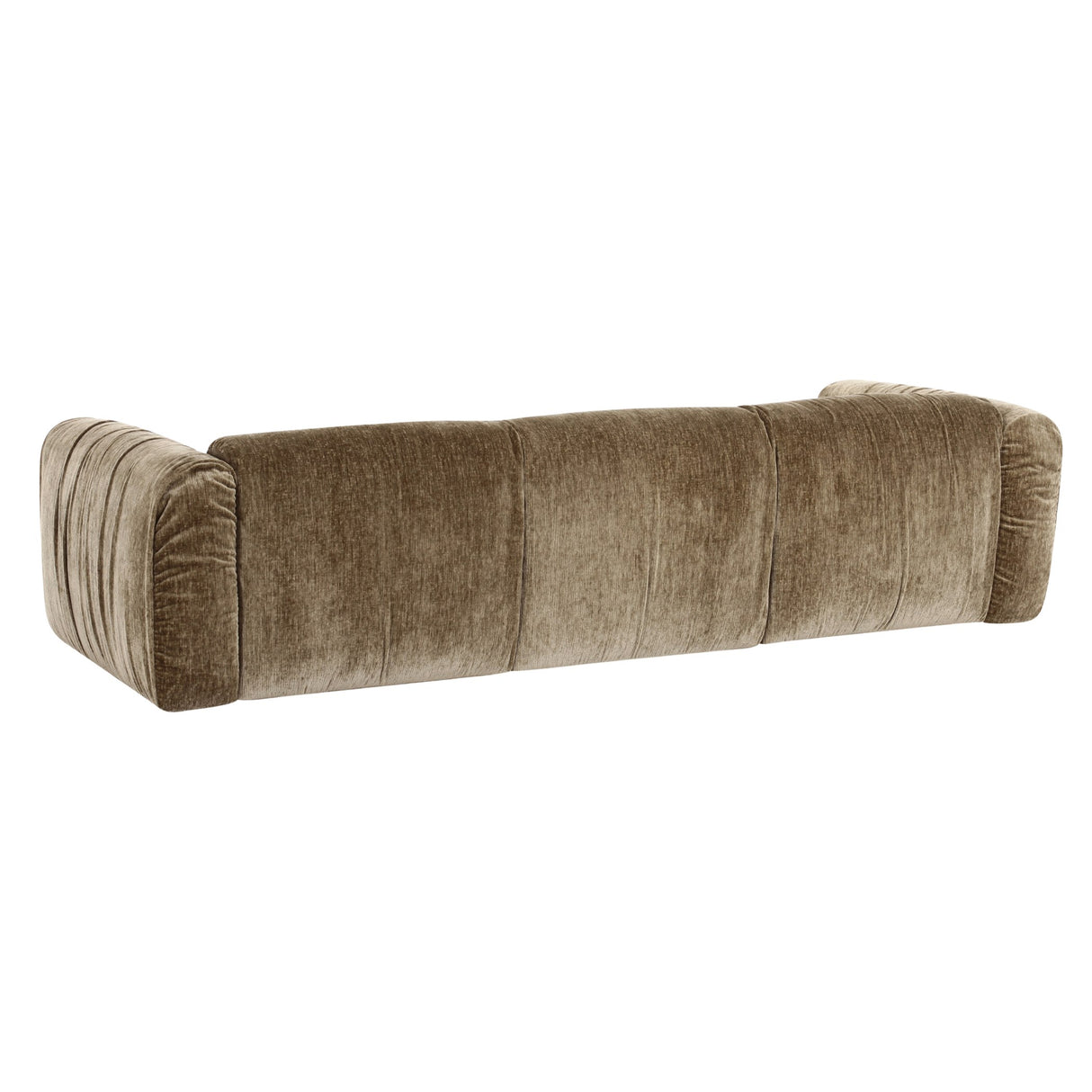 Siegal - Modern Olive Green Fabric Sofa - View Image 1
