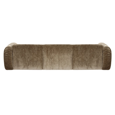 Siegal - Modern Olive Green Fabric Sofa - View Image 1