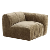 Siegal - Modern Olive Green Fabric Sofa - View Image 1