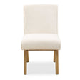Blakely Armless Dining Chair - White / Light Brown by Uttermost - View 1