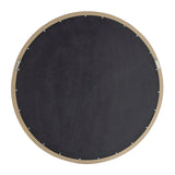 Landry Round Mirror Light Wood - Light Brown by Uttermost - View 6